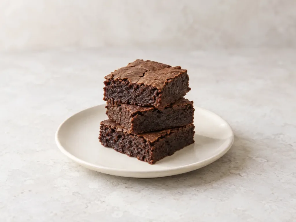 Brownies à la betterave et au chocolat noir