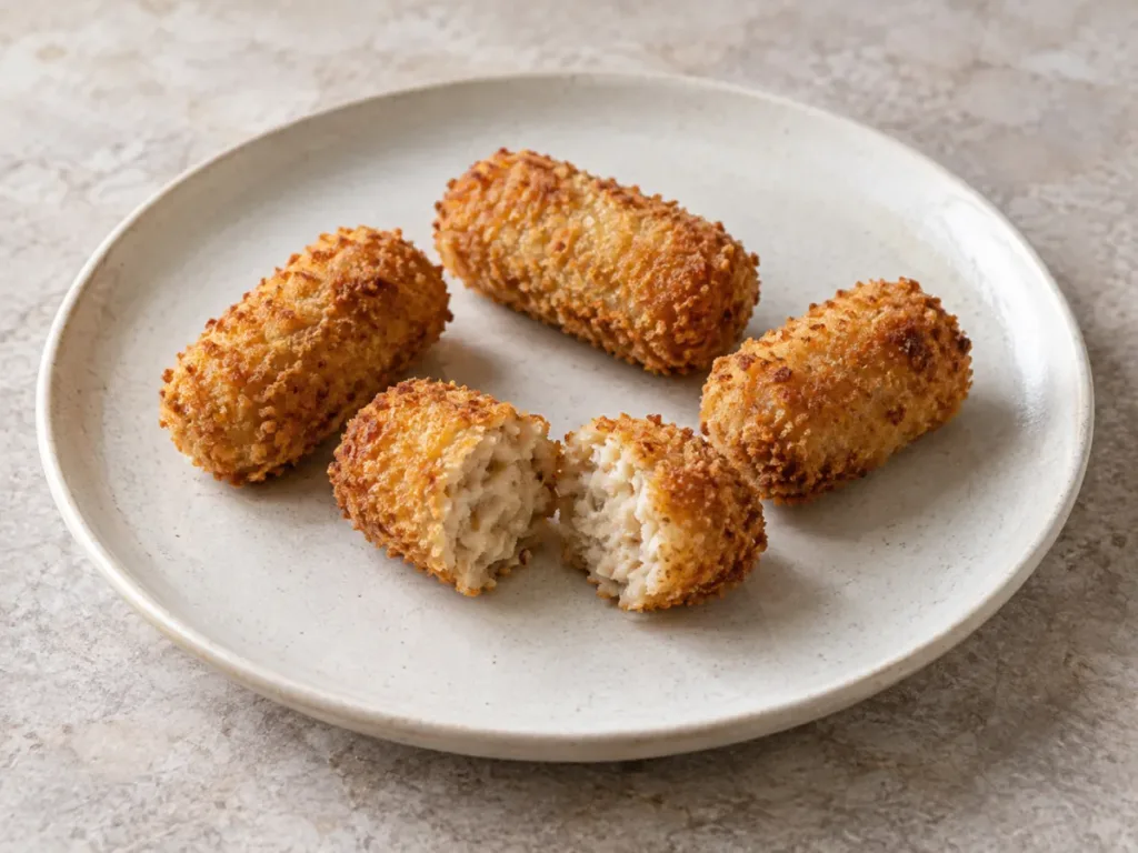 Croquettes de châtaignes au comté