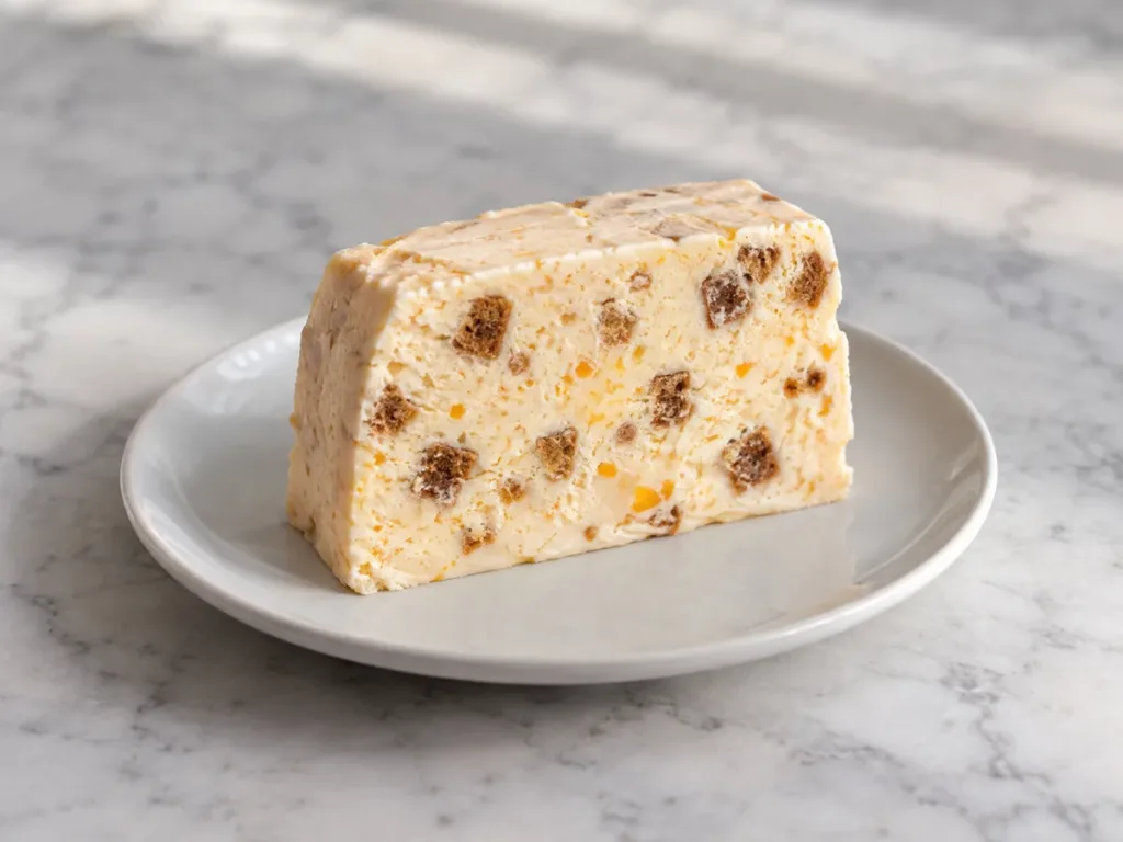 Parfait glacé à l’orange et au pain d’épices