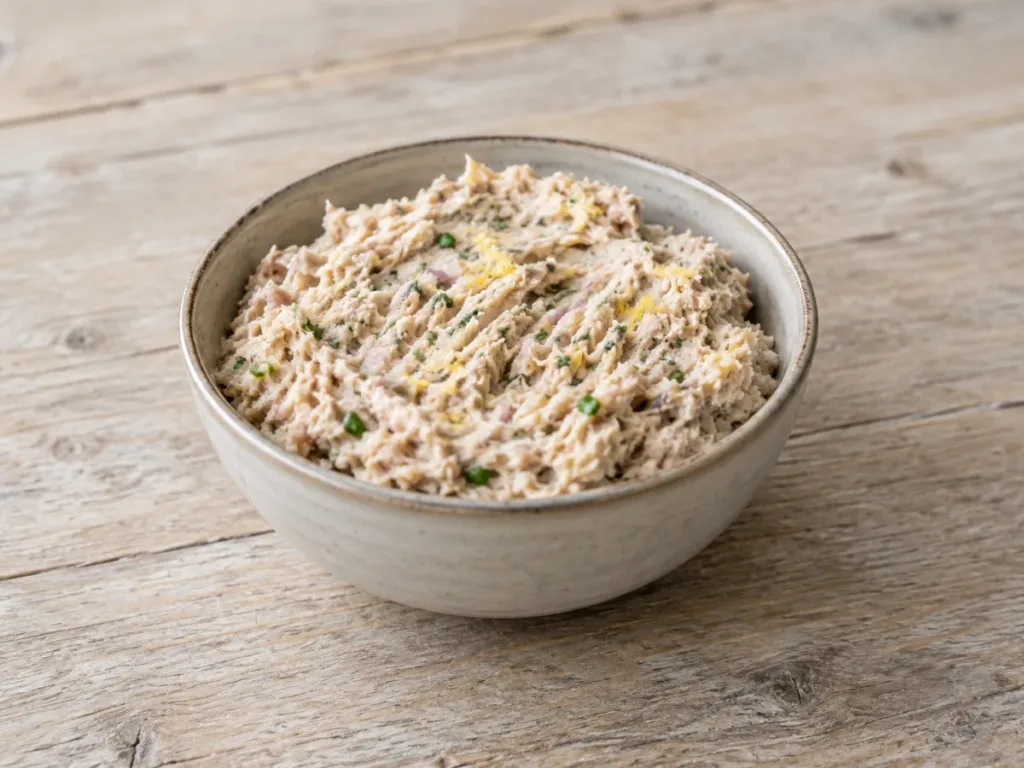 Rillettes de maquereau au fromage blanc et citron