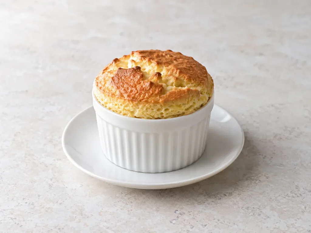 Soufflés aux poires et au gingembre