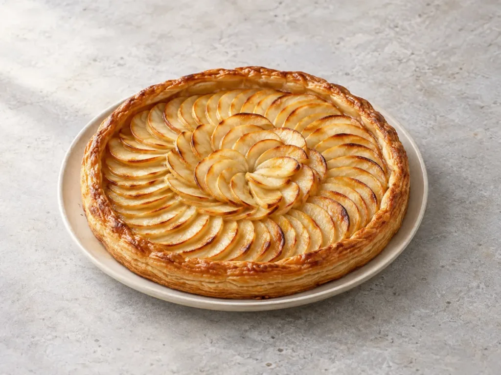 Tarte fine aux pommes : la recette facile à la pâte croustillante